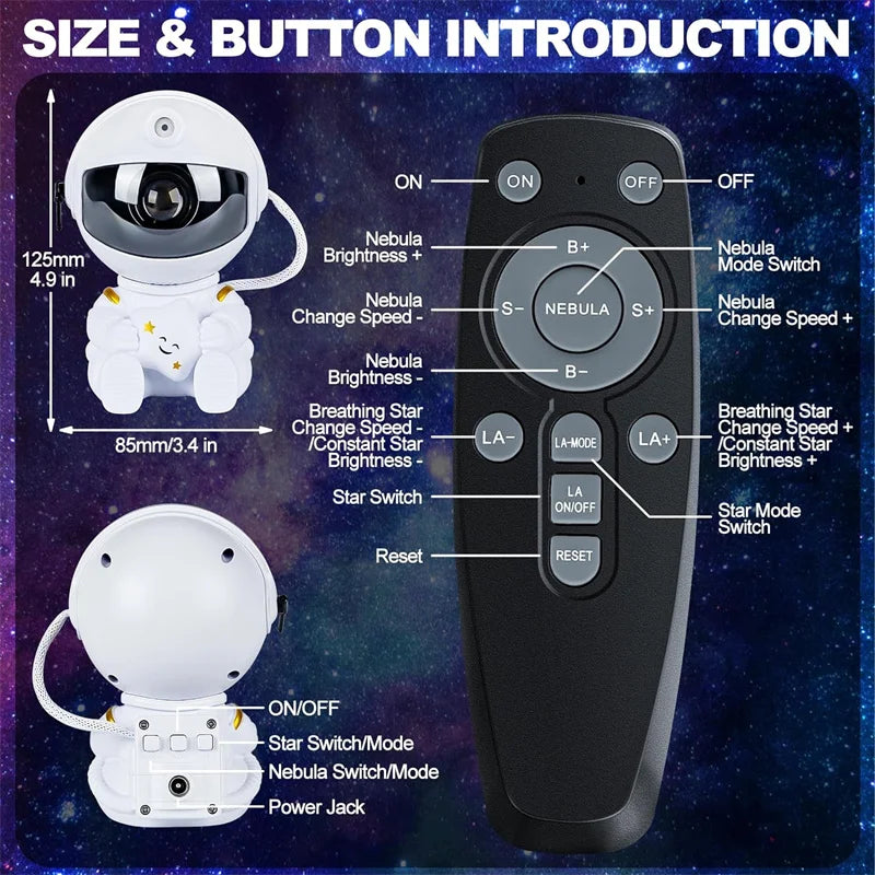 Proyector LED Astronauta